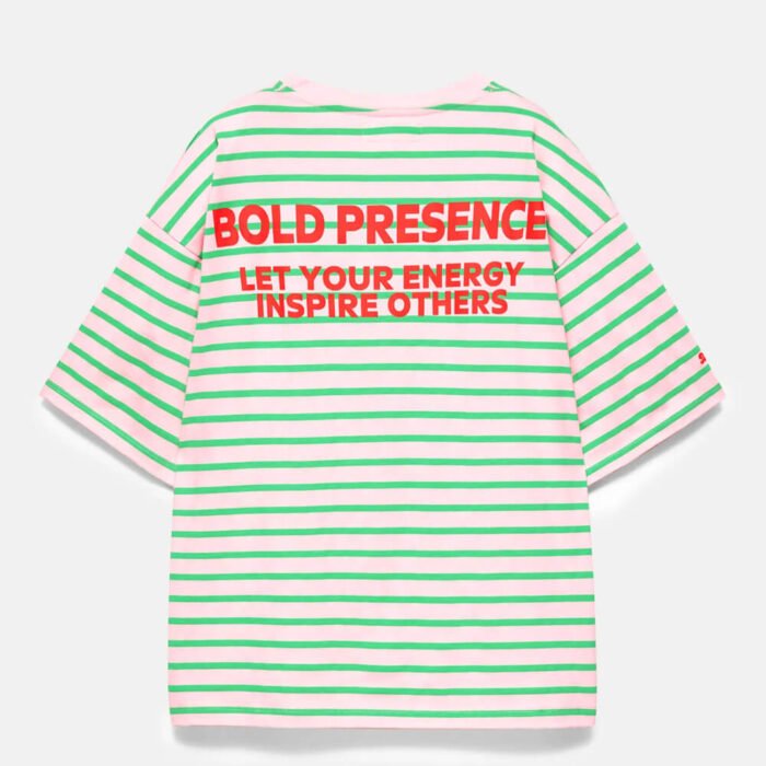 Striped short sleeve T-shirt